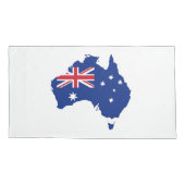 Australische Flagge Kissenbezug (Rückseite)