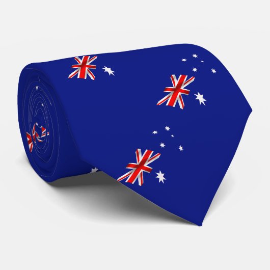 Australische Flagge Krawatte (Gerollt)
