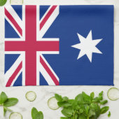 australische Flagge Küchentuch (Gefaltet)