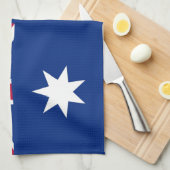 australische Flagge Küchentuch (Viertel Falte)