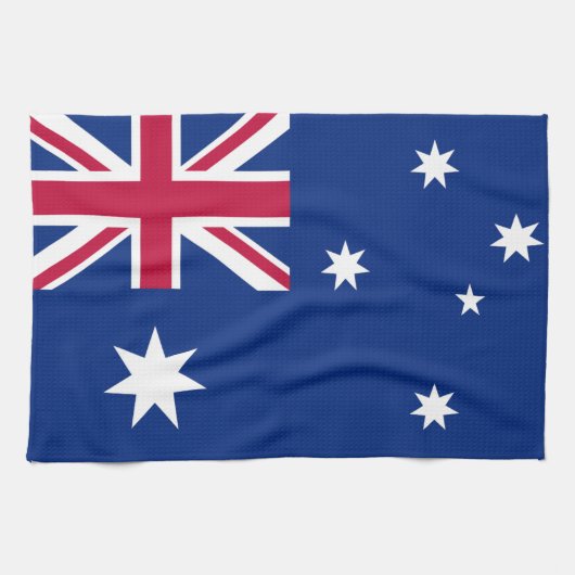 australische Flagge Küchentuch (Horizontal)