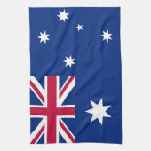 australische Flagge Küchentuch (Vertikal)
