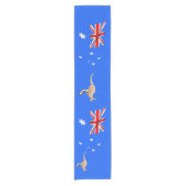 Australische Flagge Kurzer Tischläufer (Vorderseite)