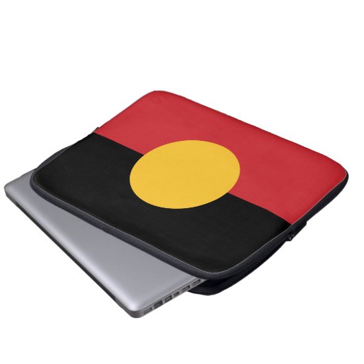 australische Flagge Laptopschutzhülle (Vorne Knopf)