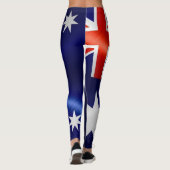 Australische Flagge Leggings (Rückseite)