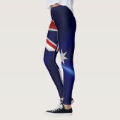 Australische Flagge Leggings (Links)