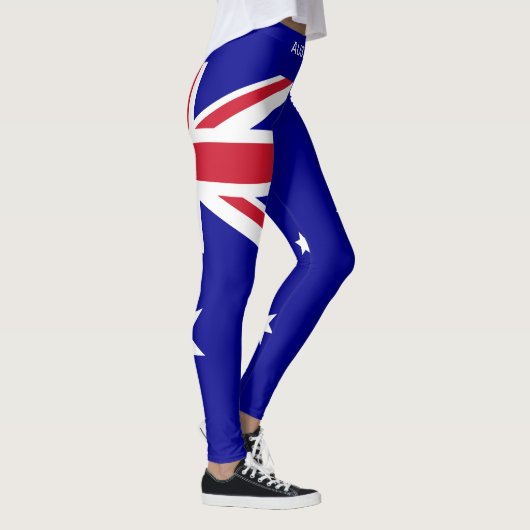 australische Flagge Leggings (Rechts)