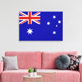 Australische Flagge Leinwanddruck (Insitu (Wohnzimmer))