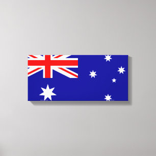 australische Flagge Leinwanddruck