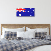 australische Flagge Leinwanddruck (Insitu (Schlafzimmer))