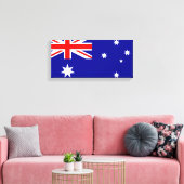 australische Flagge Leinwanddruck (Insitu (Wohnzimmer))