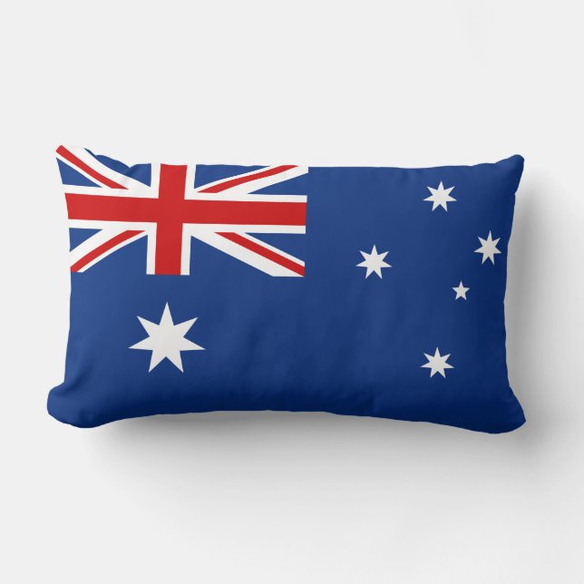 Australische Flagge Lendenkissen (Vorderseite)