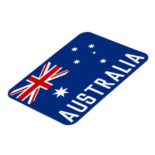 Australische Flagge Magnet (Linke Seite)
