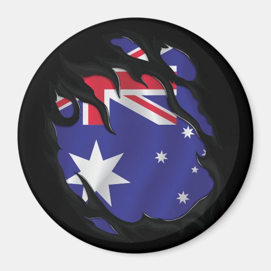 Australische Flagge Magnet (Vorne)