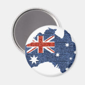 australische Flagge Magnet (Vorderseite/Rückseite)