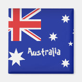 australische Flagge Magnet (Vorne)