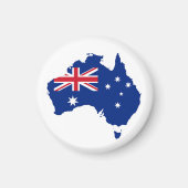 Australische Flagge Magnet (Vorne)