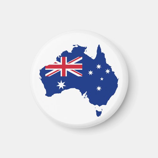 Australische Flagge Magnet (Vorne)