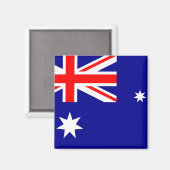 Australische Flagge Magnet (Vorderseite/Rückseite)