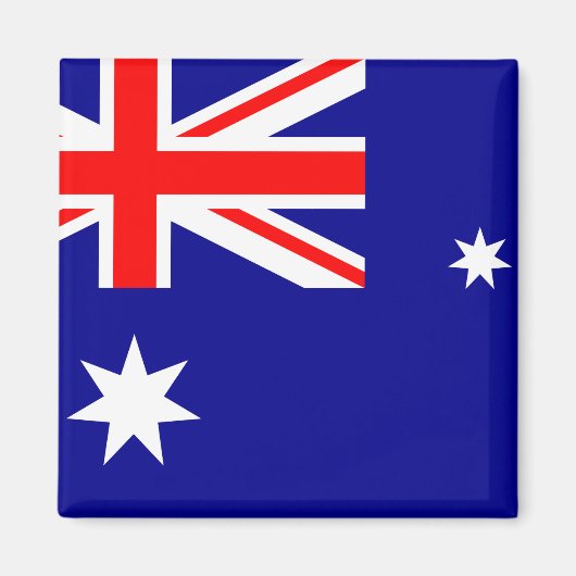 Australische Flagge Magnet (Vorne)