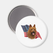 Australische Flagge Magnet (Vorderseite/Rückseite)