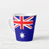 australische Flagge Milchtasse (Linke Ecke)
