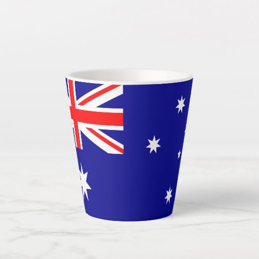 australische Flagge Milchtasse (Vorderseite)