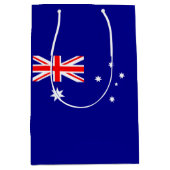 australische Flagge Mittlere Geschenktüte (Vorderseite)