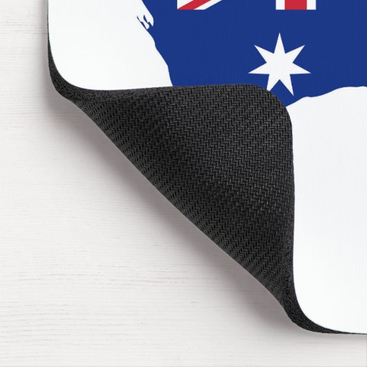 Australische Flagge Mousepad (Ecke)