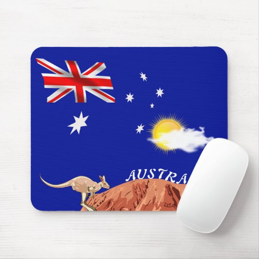 australische Flagge Mousepad (Mit Mouse)
