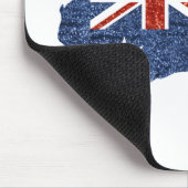 australische Flagge Mousepad (Ecke)