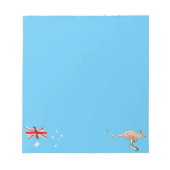 australische Flagge Notizblock (Vorderseite)