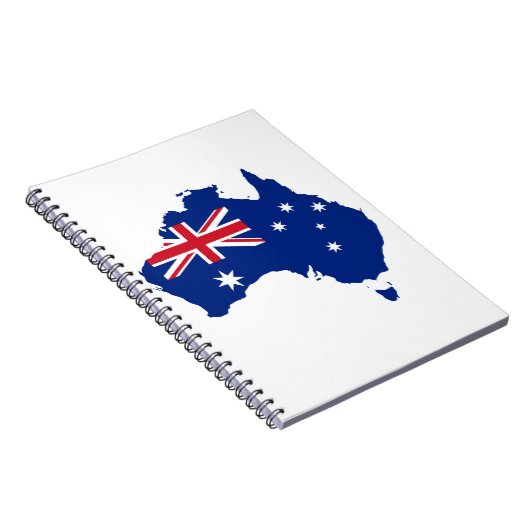 Australische Flagge Notizblock (Rechte Seite)