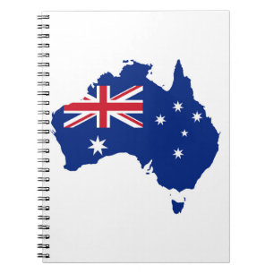 Australische Flagge Notizblock