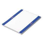 Australische Flagge Notizblock (Rotiert)