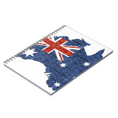 australische Flagge Notizblock (Linke Seite)