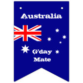 Australische Flagge & Party Australien Banner / Ho (Dritte Fahne)