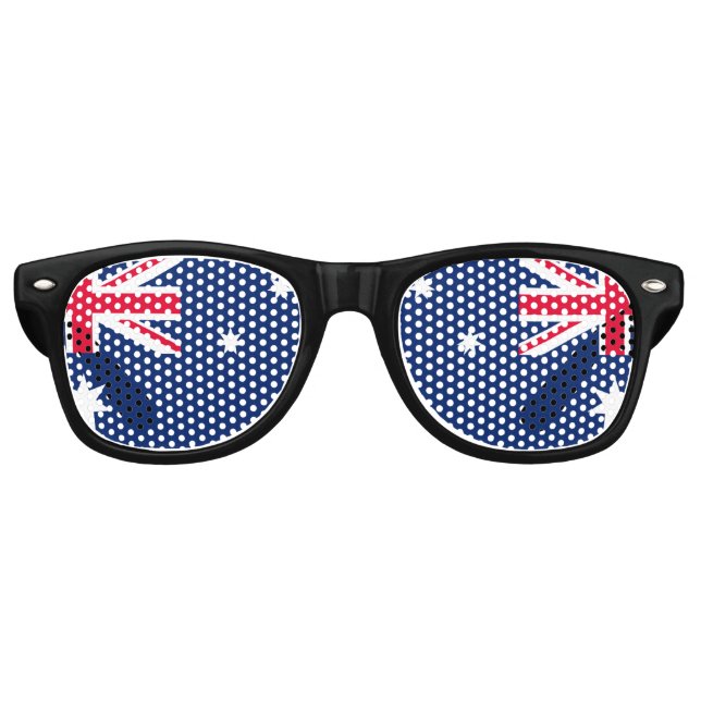 australische Flagge Partybrille (Vorderseite)