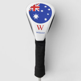 Australische Flagge Personalisiert Golf Headcover