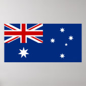 Australische Flagge Poster (Vorne)