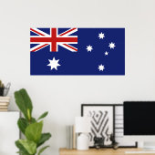 australische Flagge Poster (Heimbüro)