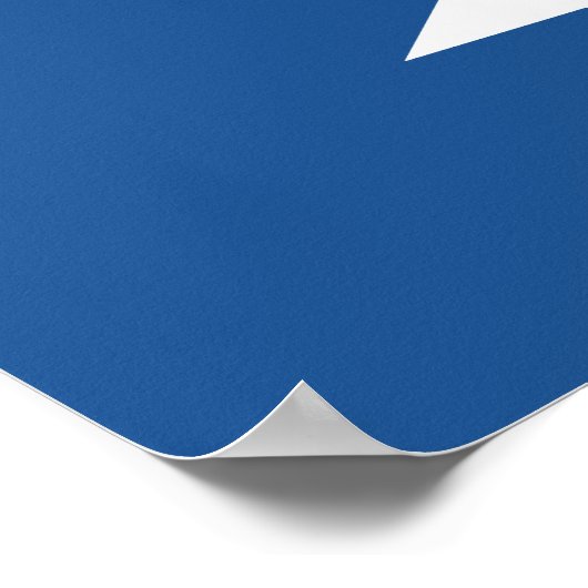 australische Flagge Poster (Ecke)