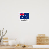 australische Flagge Poster (Küche)