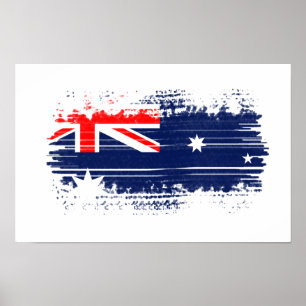 australische Flagge Poster