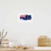 australische Flagge Poster (Küche)