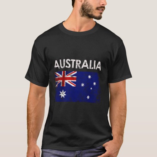 Australische Flagge Prix T-Shirt (Vorderseite)