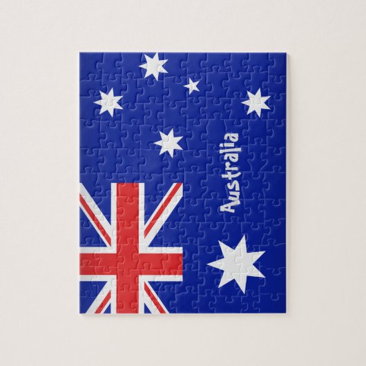 australische Flagge Puzzle (Vertikal)