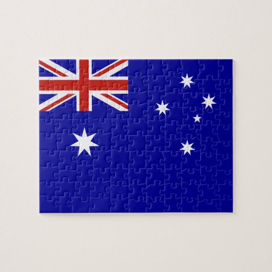 Australische Flagge Puzzle (Horizontal)
