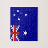 Australische Flagge Puzzle (Vertikal)