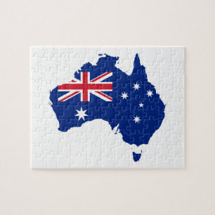 Australische Flagge Puzzle